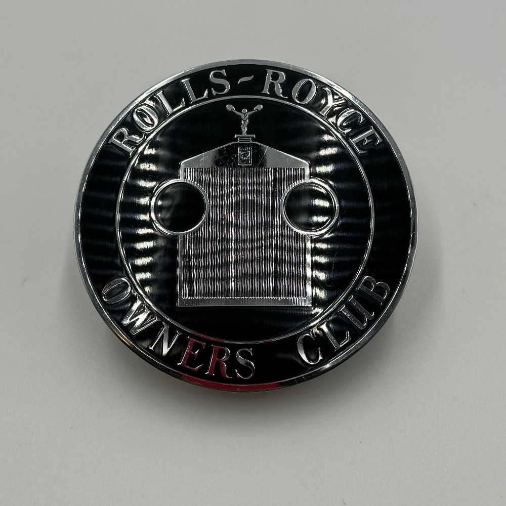 Rolls Royce Owners Club Original Grill Emblem (1940's)